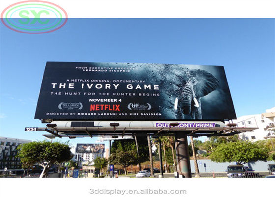 P4 p5 p6 مقاوم للماء Full Color HD P2.5 في الهواء الطلق للاستئجار شاشة LED Billboard 3 سنوات ضمان