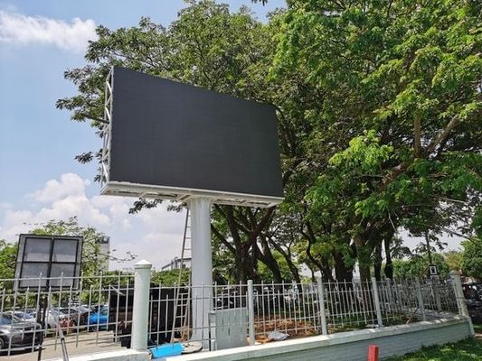 سعر جيد عالية الجودة P8 960x960mm في الهواء الطلق التثبيت الثابت لوحة رقمية شاشة عرض LED ملونة كاملة الانترنت