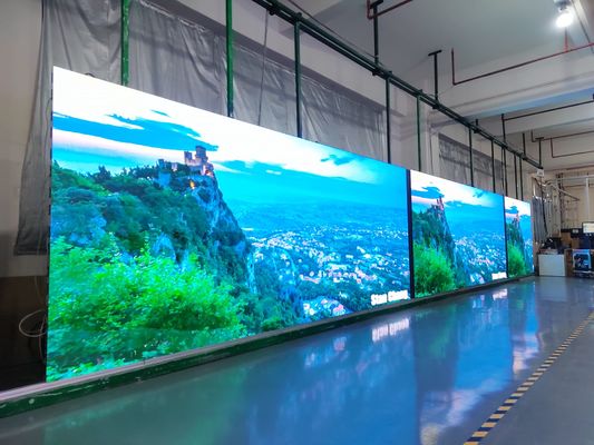 سعر جيد لوحات الإعلانات Football Stadium P6 SMD HD Video Wall Full Color Fixed Waterproof Giant Led Display Screen الانترنت