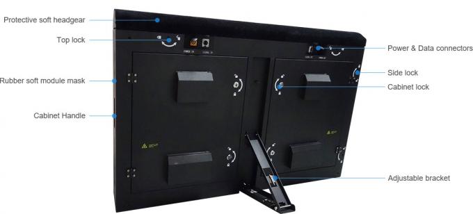 6000nit P10 محيط LED يعرض SMD3535 لكرة القدم 1