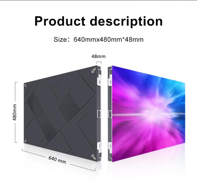 الشعار القابل للتخصيص عرض LED داخلي ملون بالكامل مع تسليم سريع وأداء 1