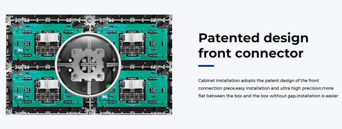 نظام التحكم في نوفا ستار 600*337.5ملم ألومنيوم مصبوب بالصقيع شاشة LED صغيرة المسافة للإعلانات P0.9 P1.25 P1.56 16 9 7