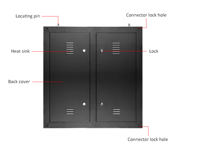 عازل المياه في الهواء الطلق P6 P8 P10 الإعلان الثابت شاشة الفيديو SMD LED العرض لافتة إعلان خارج المنزل 2