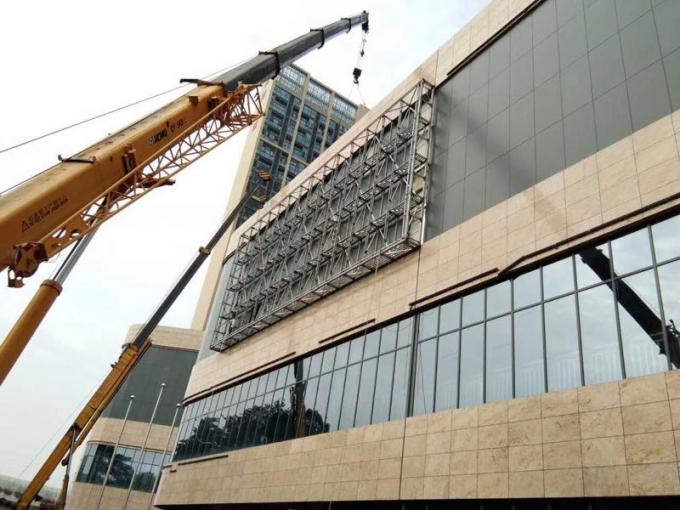 عازل المياه في الهواء الطلق P6 P8 P10 الإعلان الثابت شاشة الفيديو SMD LED العرض لافتة إعلان خارج المنزل 6