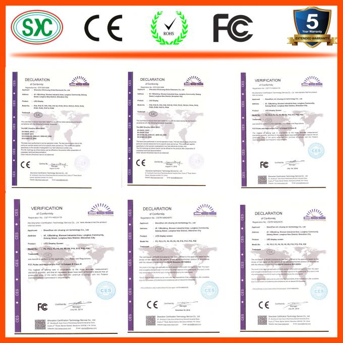 Cp7.8125 - 15.625 شاشة شبكية ليد مصباح SMD 2525 للأحداث الداخلية 5